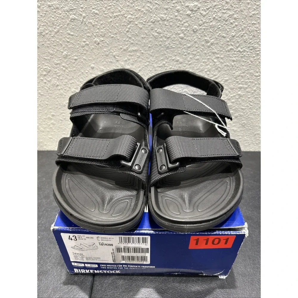 Birkenstock Tatacoa Birko-Flor Futura Black 43 EU 10 US Mens